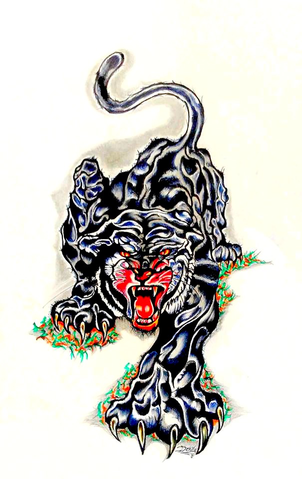 Black Panther Animal﻿